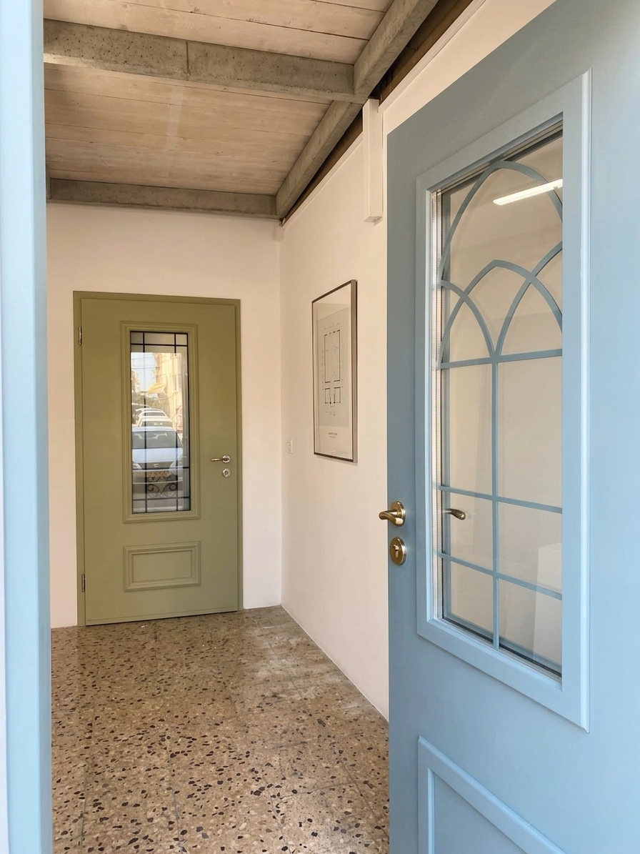 Inside entrance